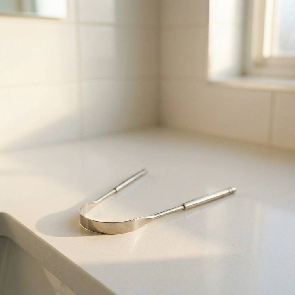 Stainless Steel Tongue Scraper | Dental Bestseller
