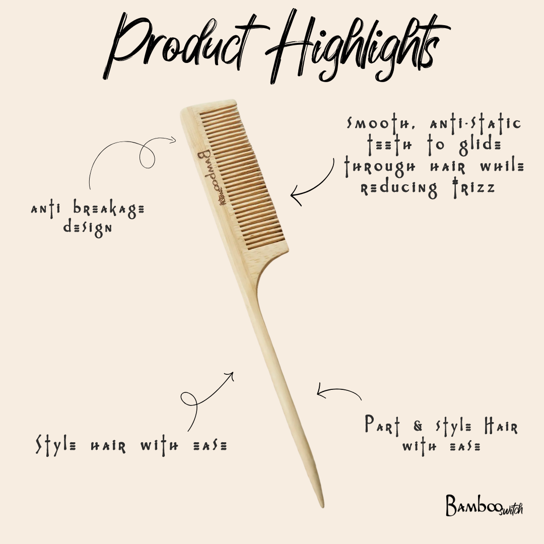 Bamboo Styling Comb | Haircare Bestseller