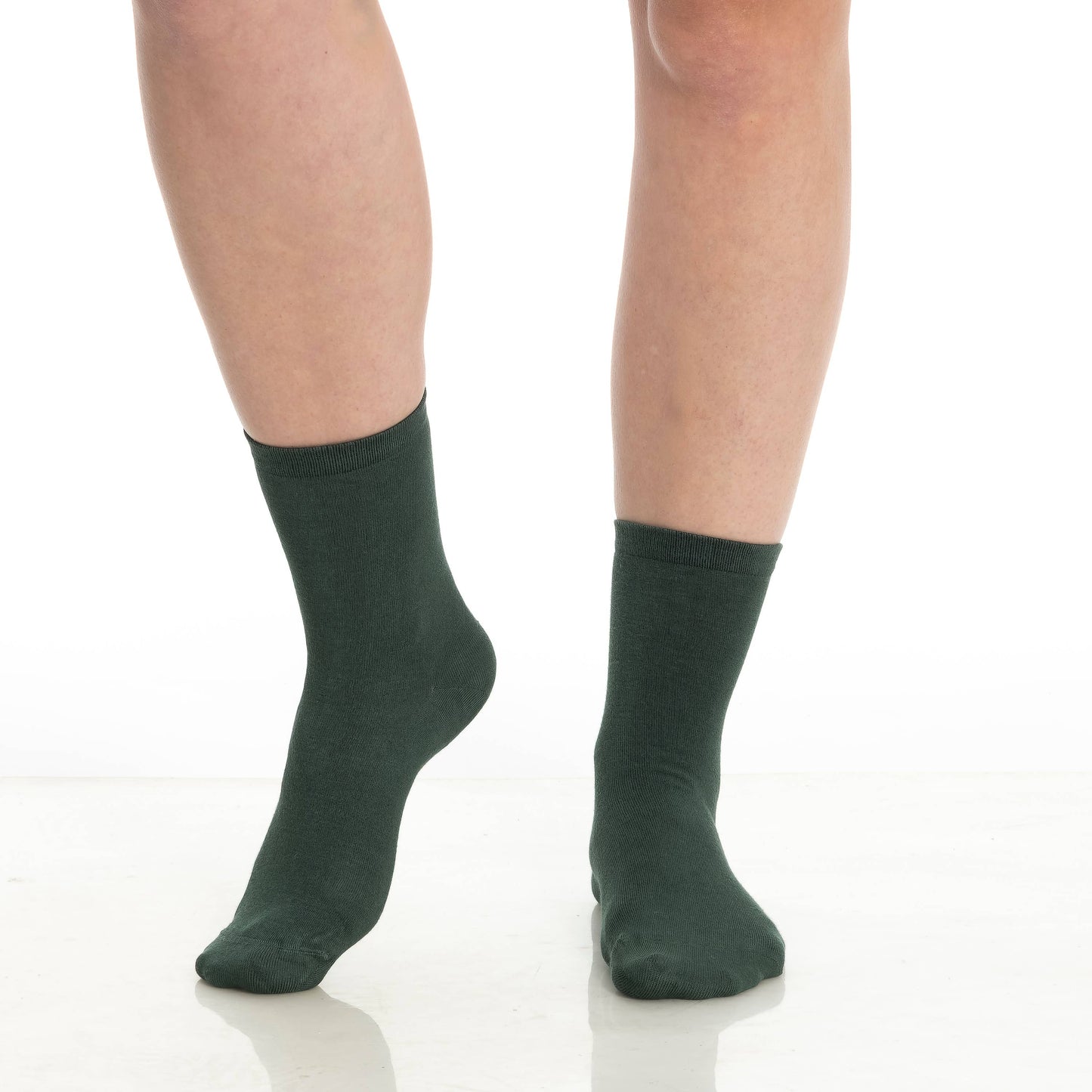 Womens Bamboo Crew Socks-Super Soft, Odor Free 3-Pack