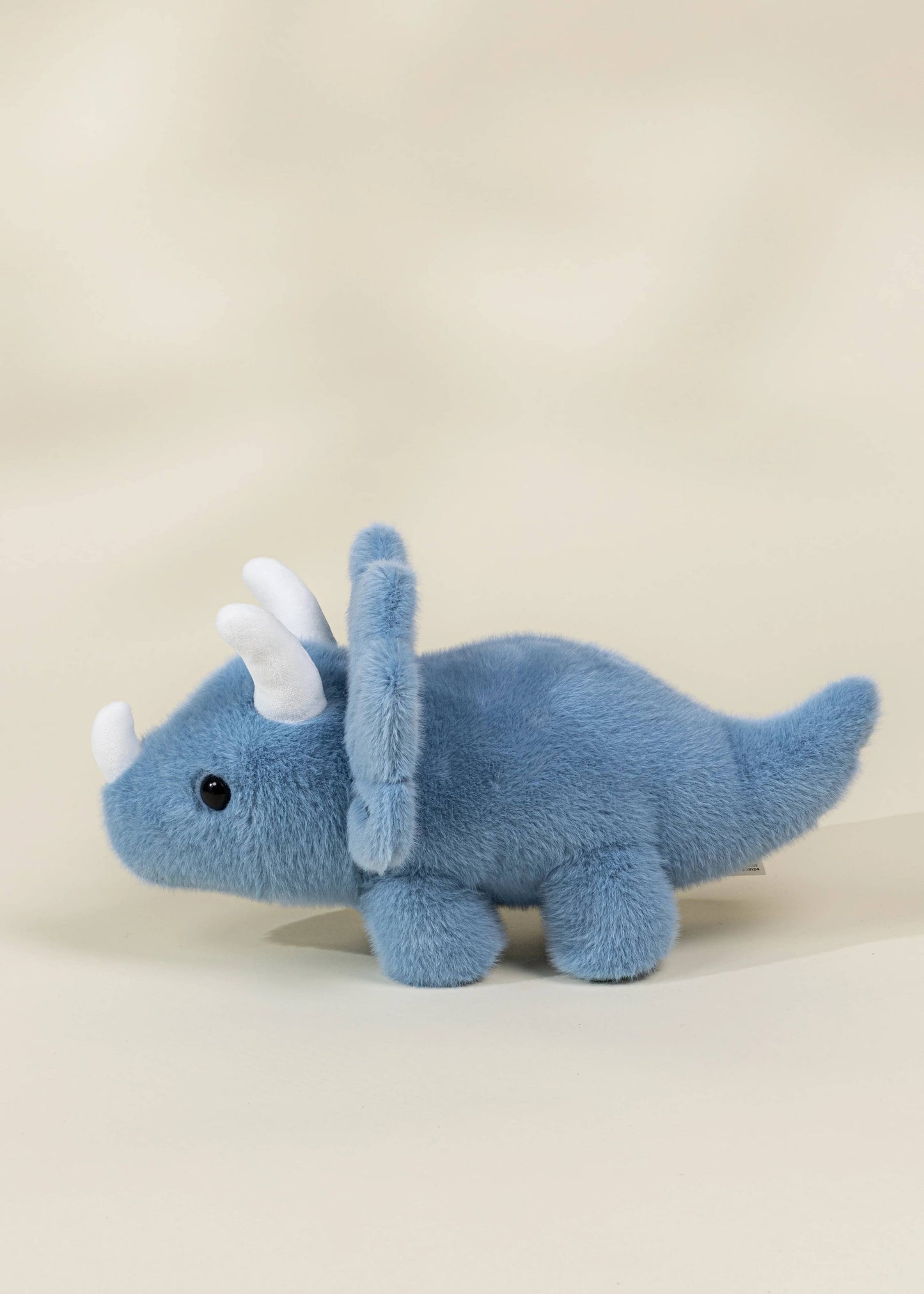 Coco Village - Dino Plush Toy - Blue Triceratop
