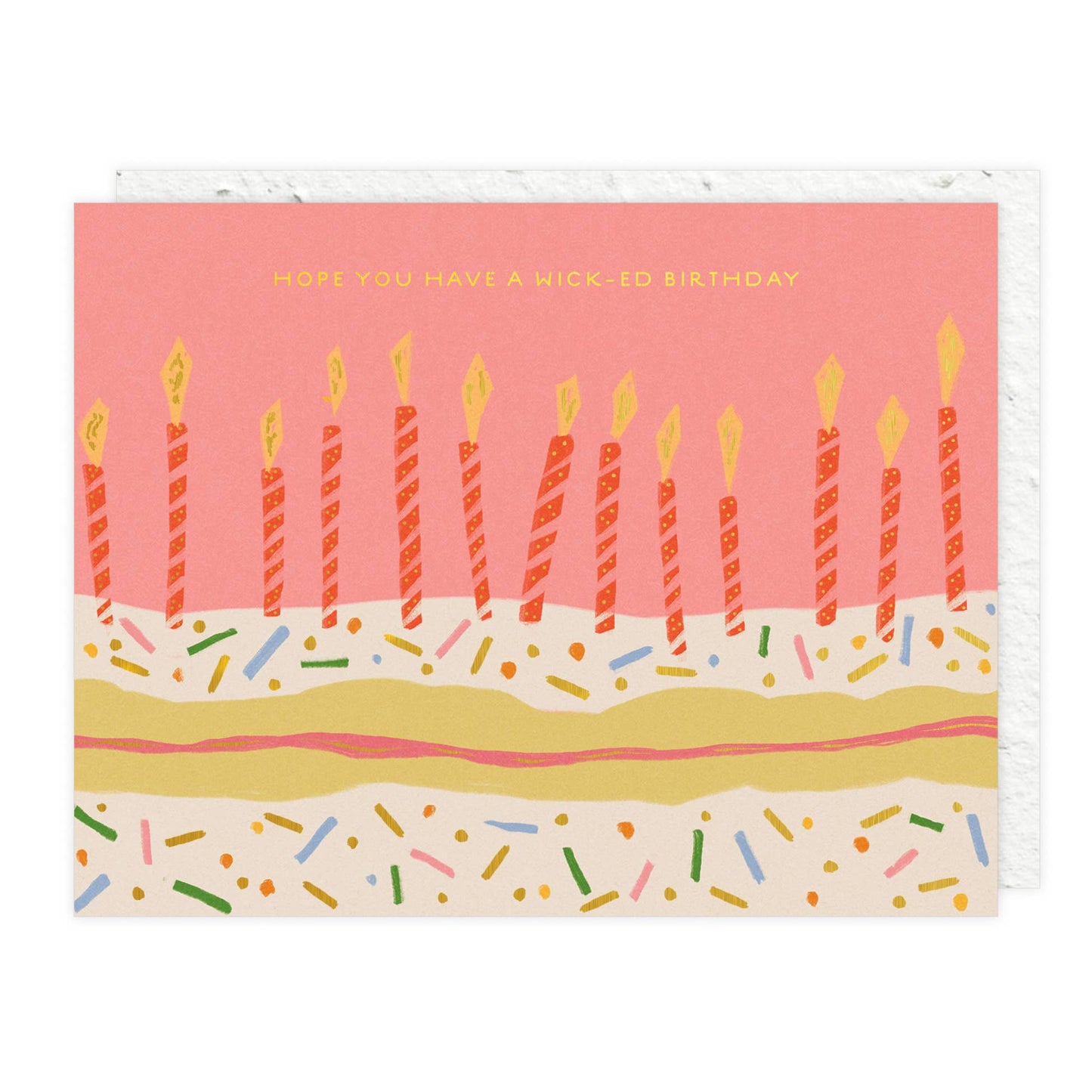 Candle Wishes - Birthday Card
