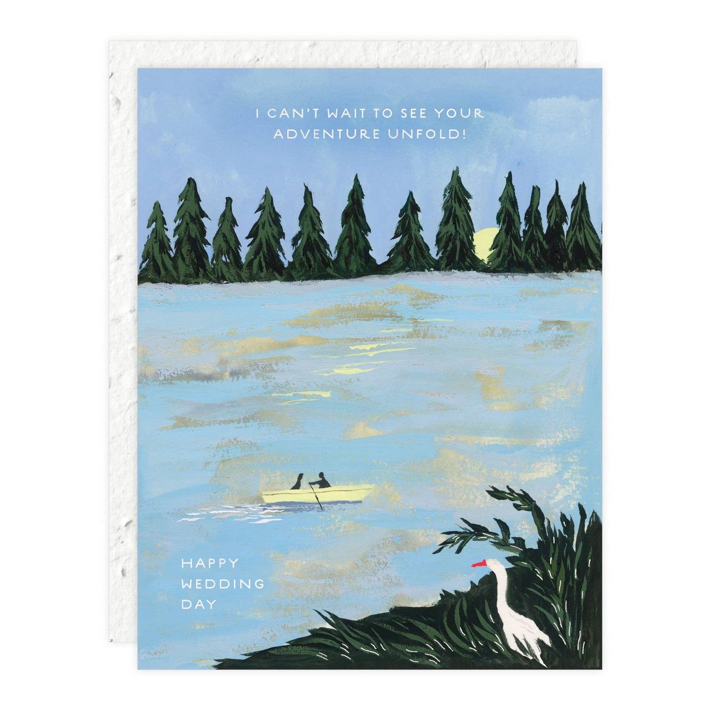 The Adventure of Us - Wedding Card
