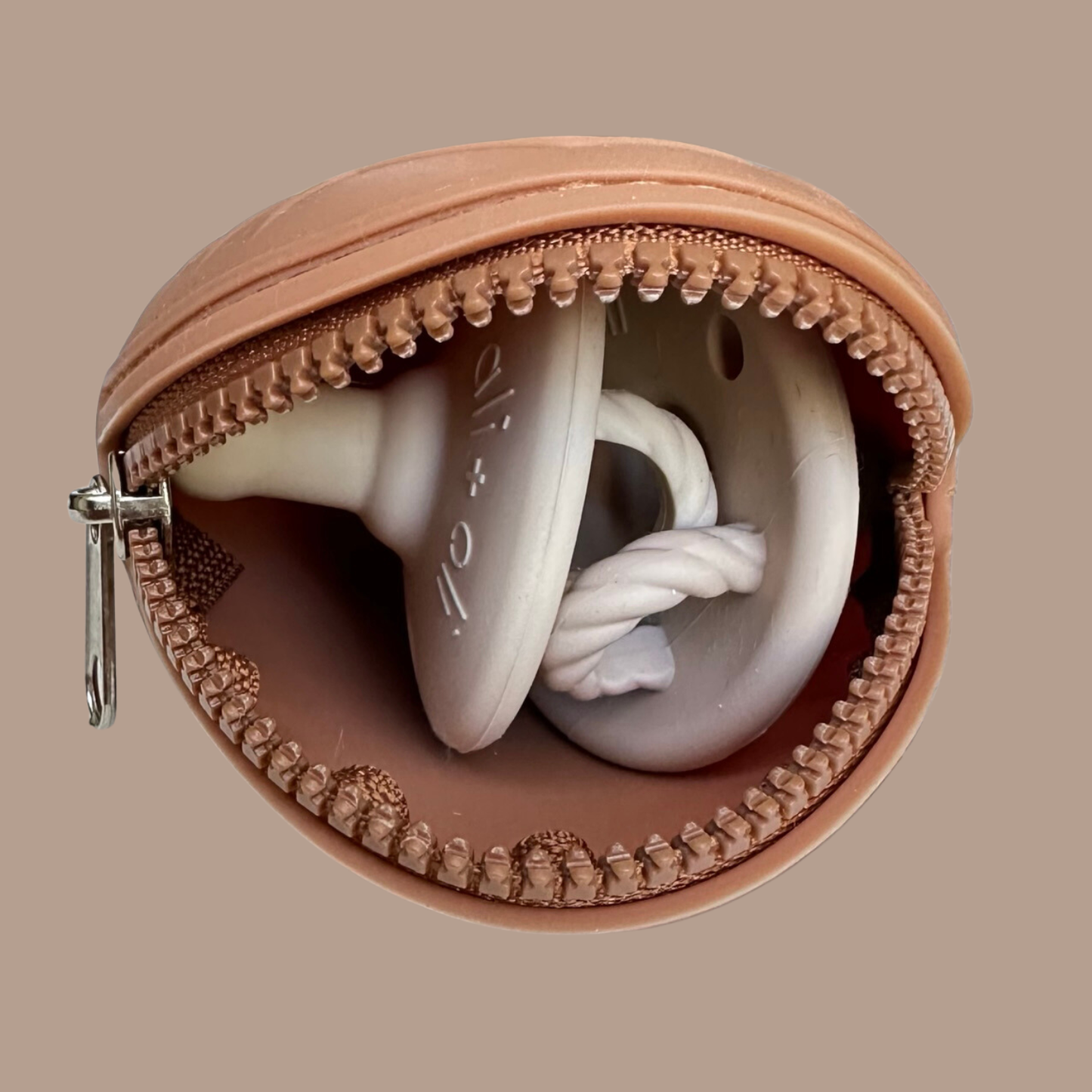 Ali+Oli - Pacifier Set Round (Oat & Coco)