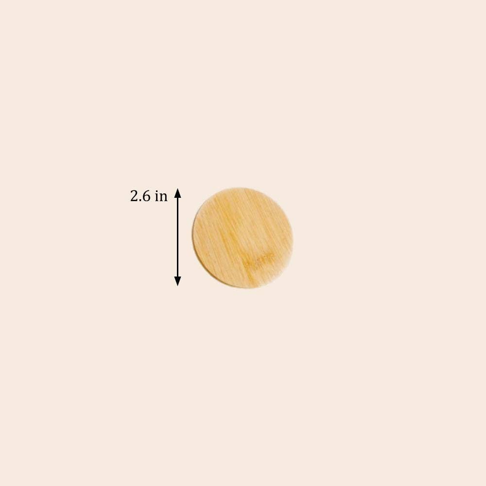 Oui Yogurt Jar Bamboo Lid | Earth Day Bestseller