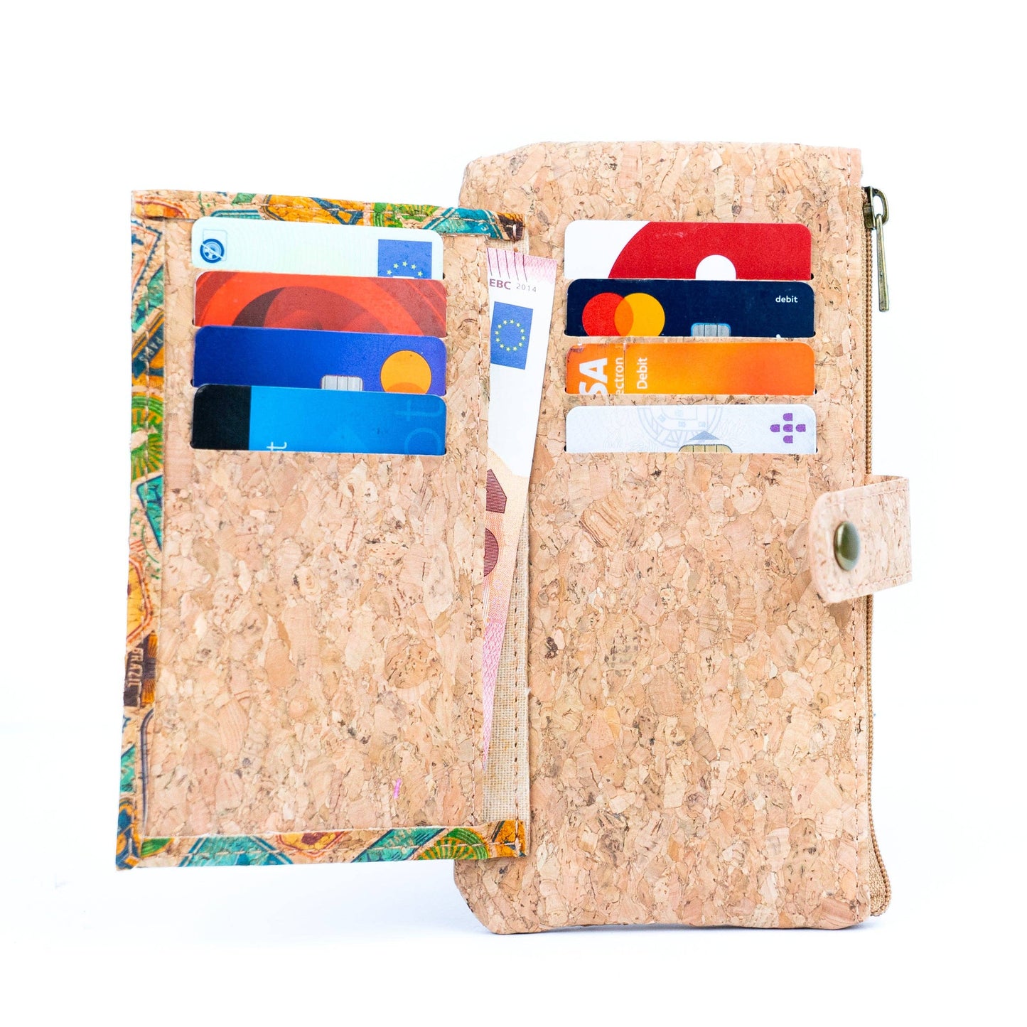 Meninas Bonitas Cork - Sleek Vegan Cork Wallet BAG-2302