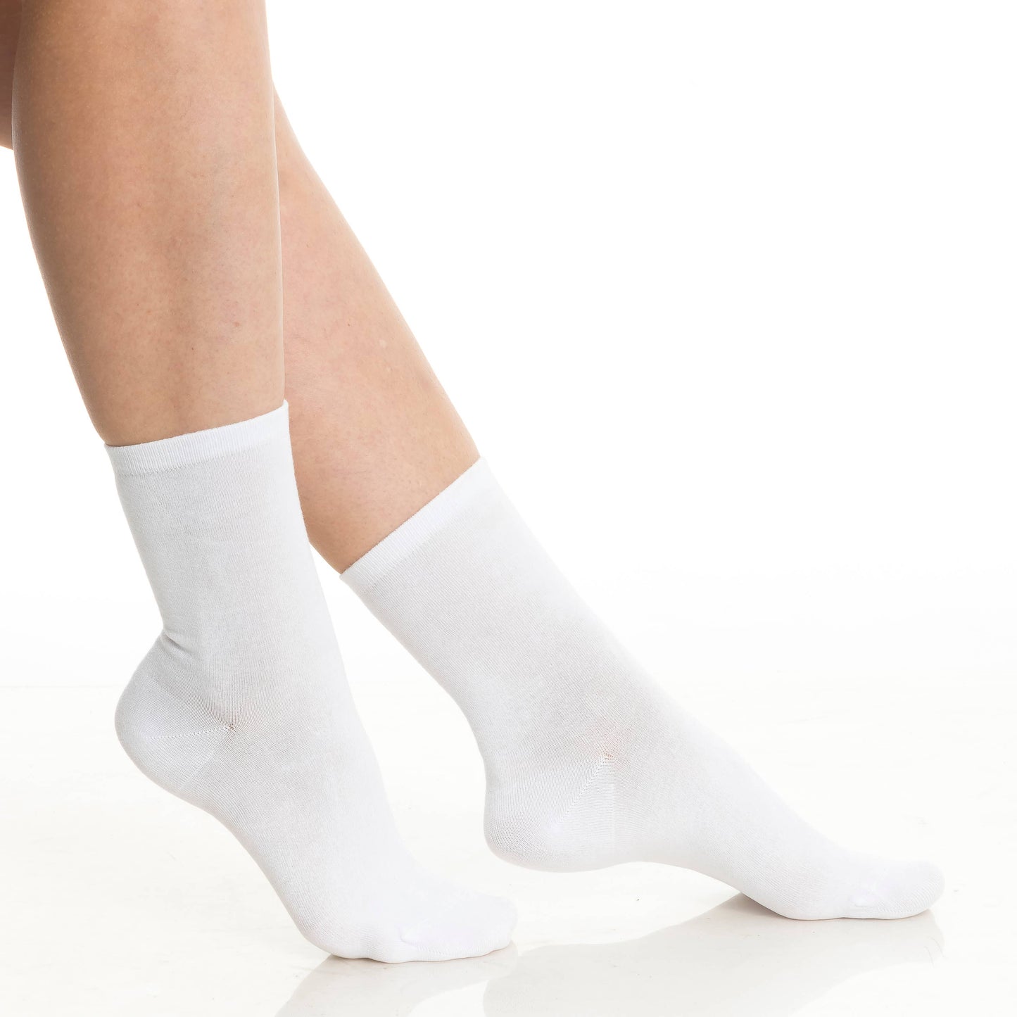 Womens Bamboo Crew Socks-Super Soft, Odor Free 3-Pack