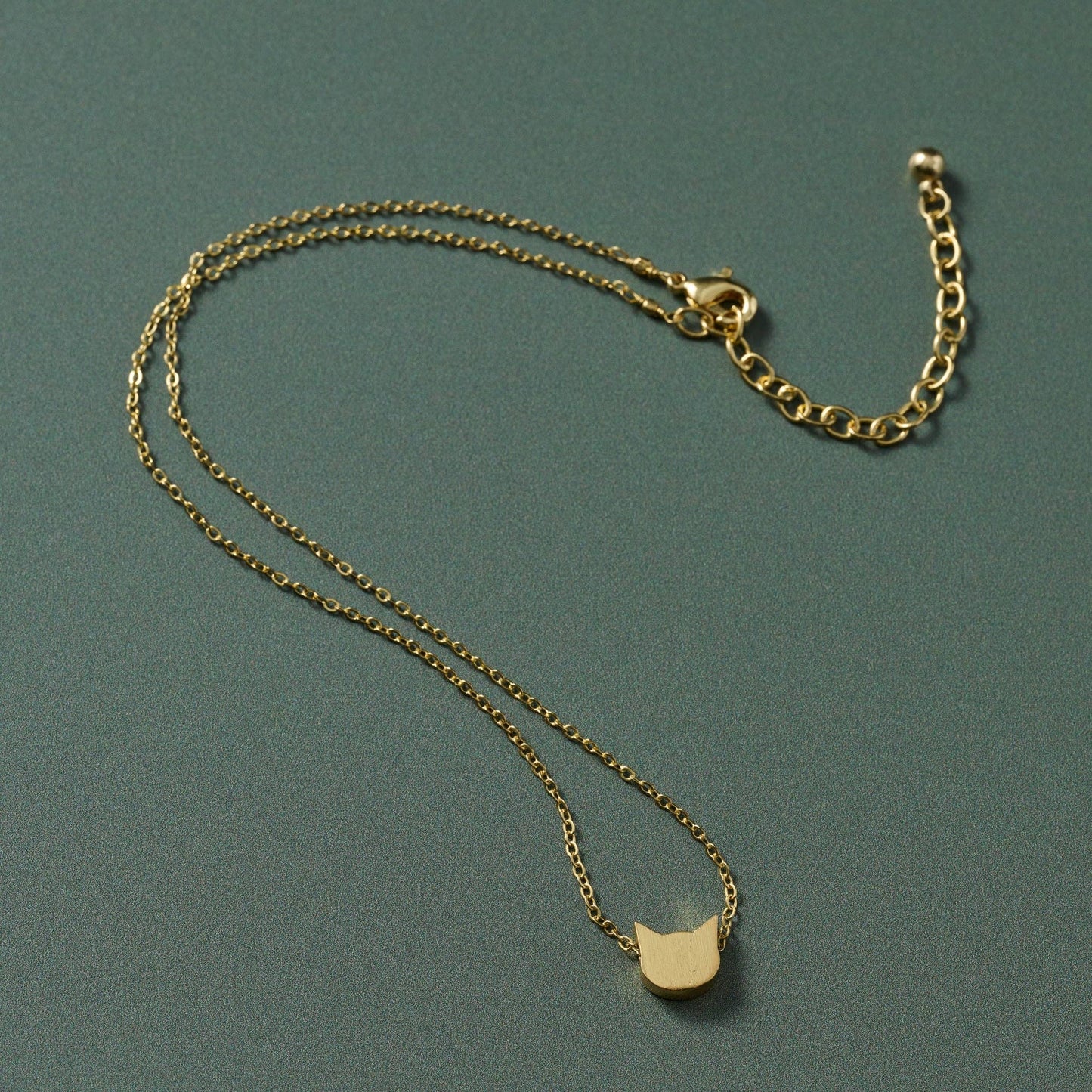 Ten Thousand Villages - Dainty Cat Necklace