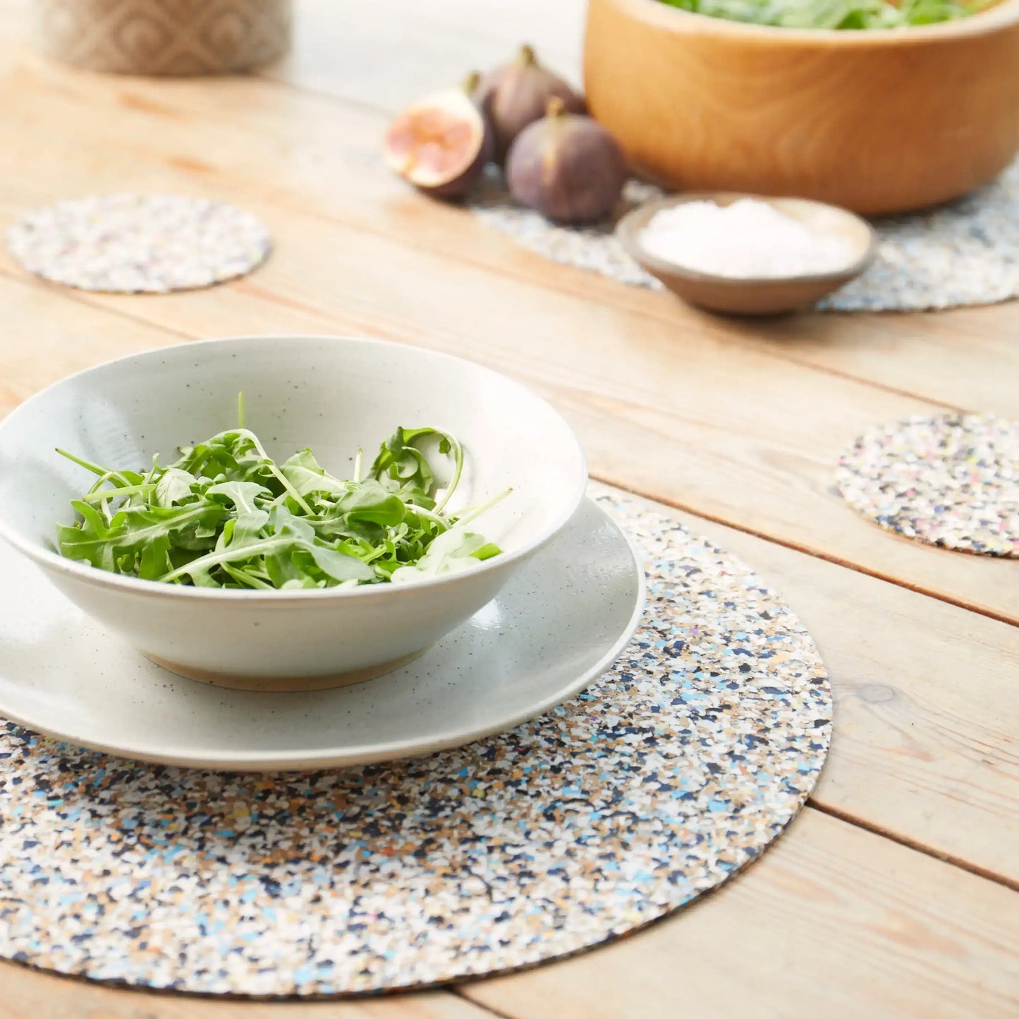 Beach Clean Placemats | Round | Set of 4