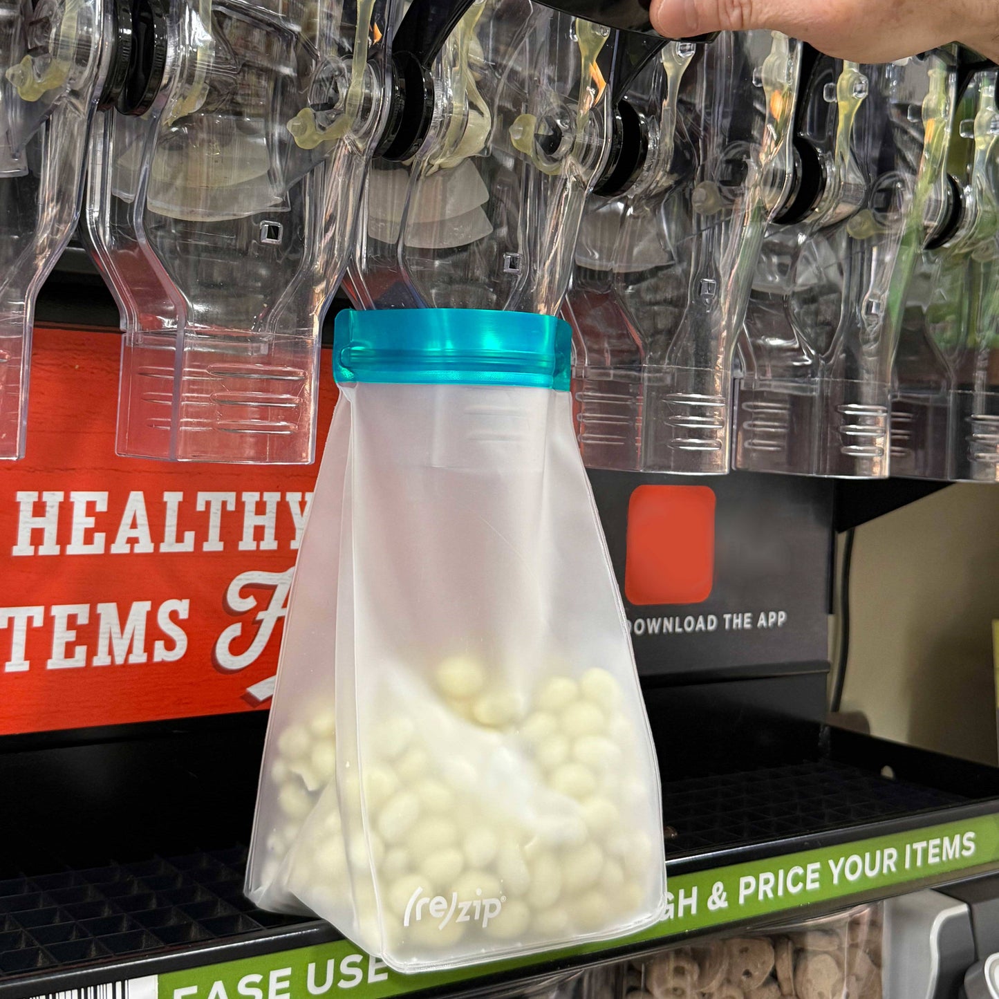 Reusable Stand-Up Snack and Chip Pantry Bags- 2 Piece Sets