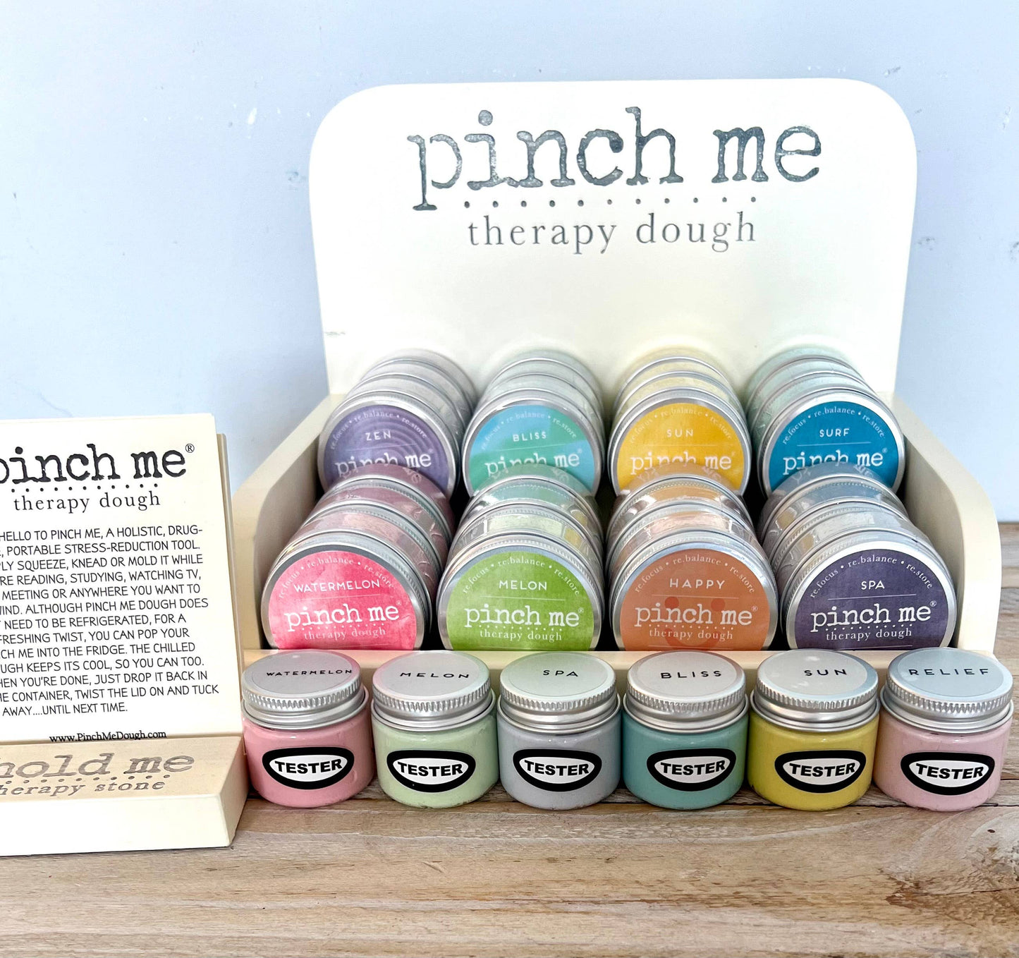 Pinch Me Therapy Dough - 24 unit Display (designed for 8 scents)
