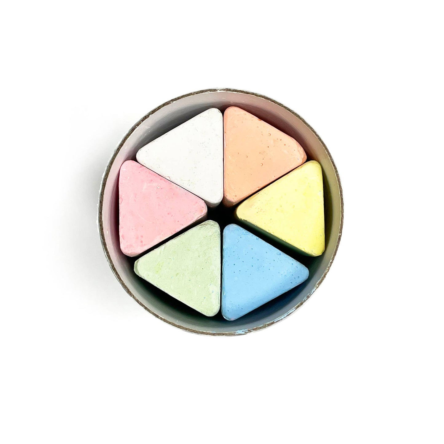 Sidewalk Chalk - Talc-Free - 6 Natural & Non-Toxic Colors