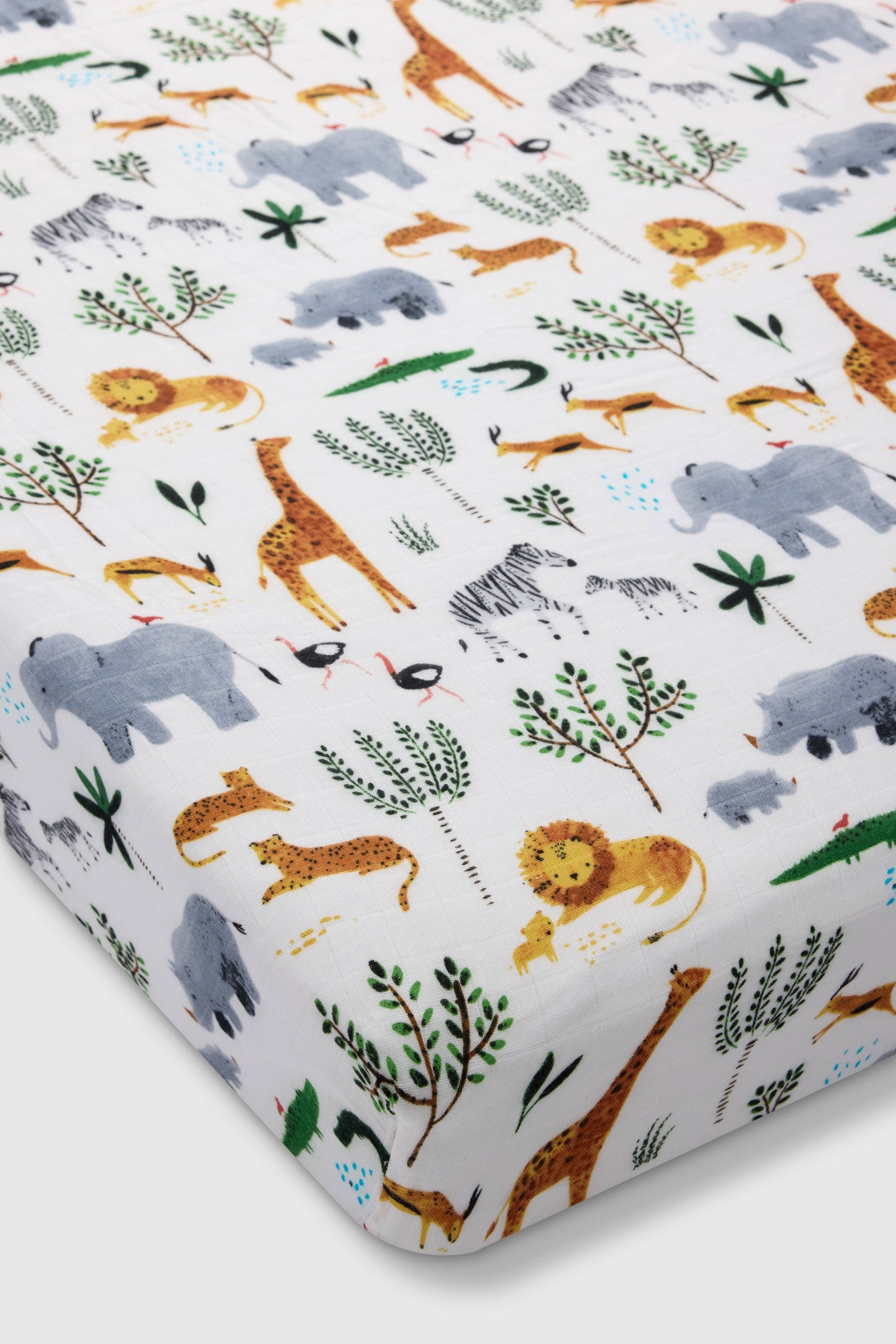 Muslin Fitted Crib Sheet