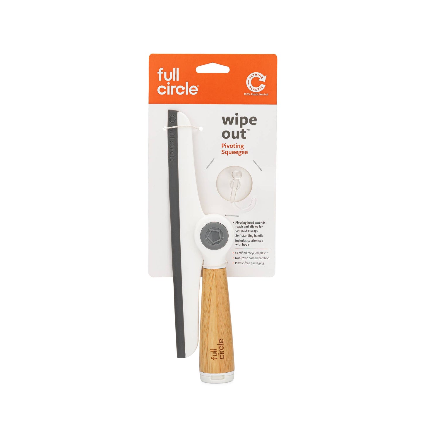 Full Circle Home - Wipe Out Pivoting Squeegee