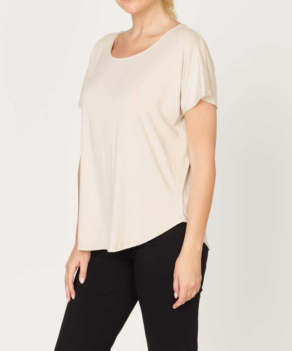 Studio Ko Clothing - BAMBOO CASUAL DOLMAN SLEEVE TOP