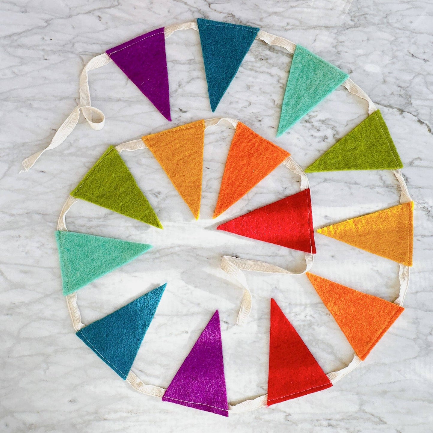 Felt Flag Party Banner - 6' Felt Flag Party Banner