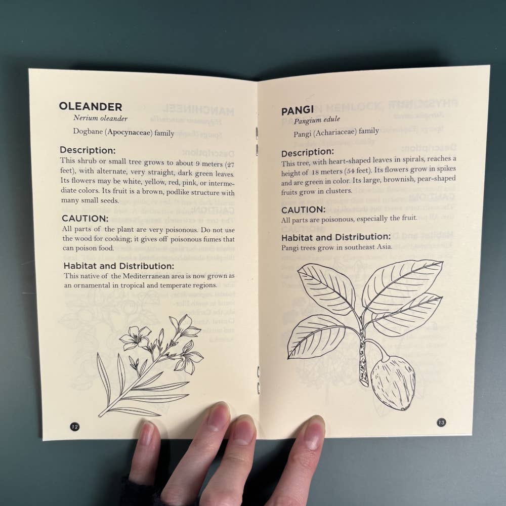 Microcosm Publishing & Distribution - Poisonous Plants & How to Spot Them (Zine)