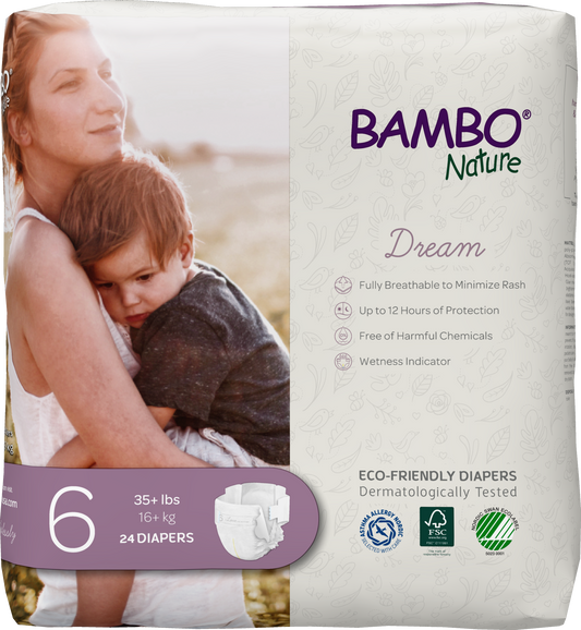 Bambo Nature USA - Bambo Nature Dream Baby Diapers Size 6