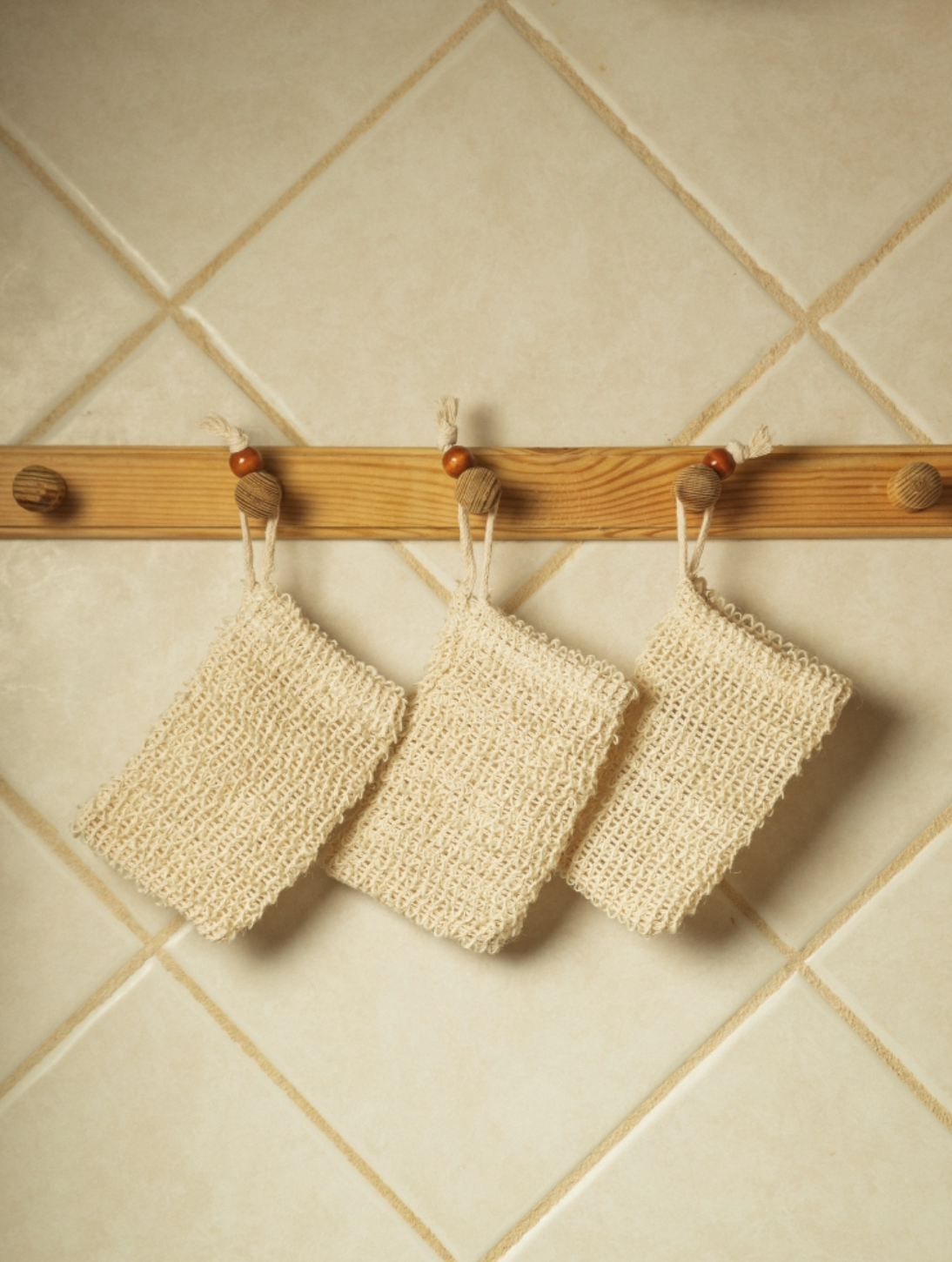 Compostable Sisal Soap Saver Bag | Earth Day Bestseller