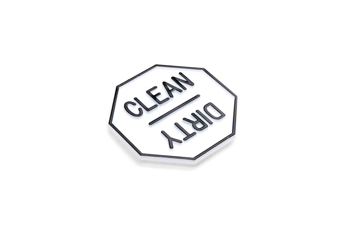 Fox Run Brands - Fox Run Clean or Dirty Dishwasher Magnet, 2.5" x 2.5"