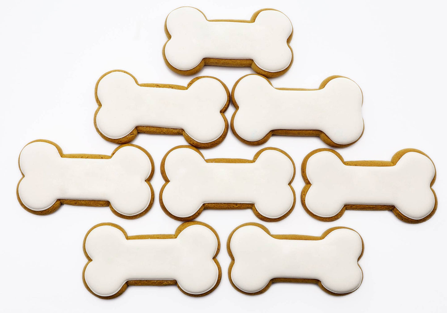 Fox Run Brands - Fox Run Dog Bone Cookie Cutter Set, 3-Piece, 2” to 3.5”