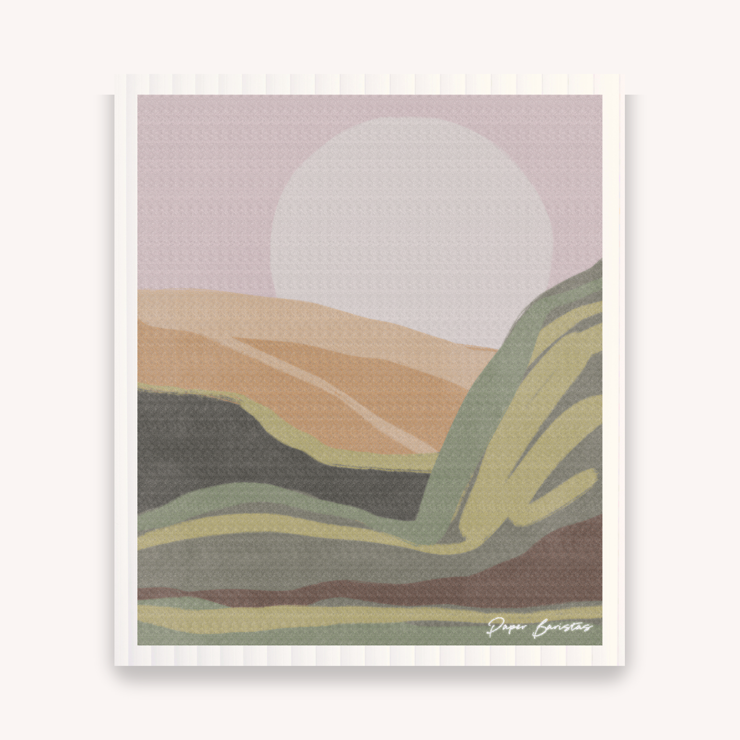 Paper Baristas - Set of 3 Swedish Dishcloths: National Parks Combo