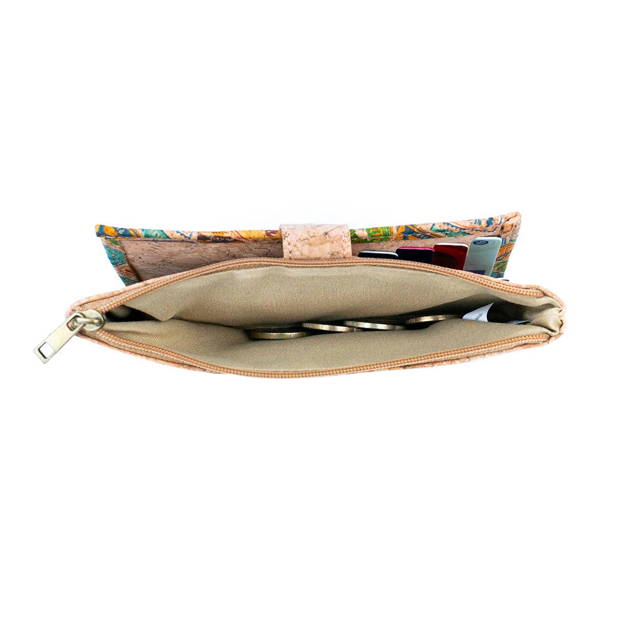 Meninas Bonitas Cork - Sleek Vegan Cork Wallet BAG-2302