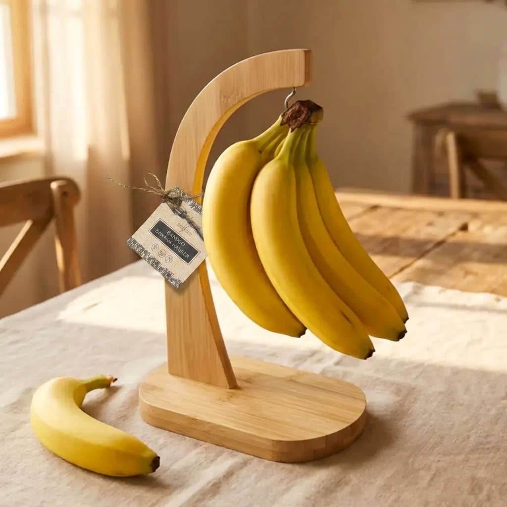 Bamboo Banana Rack