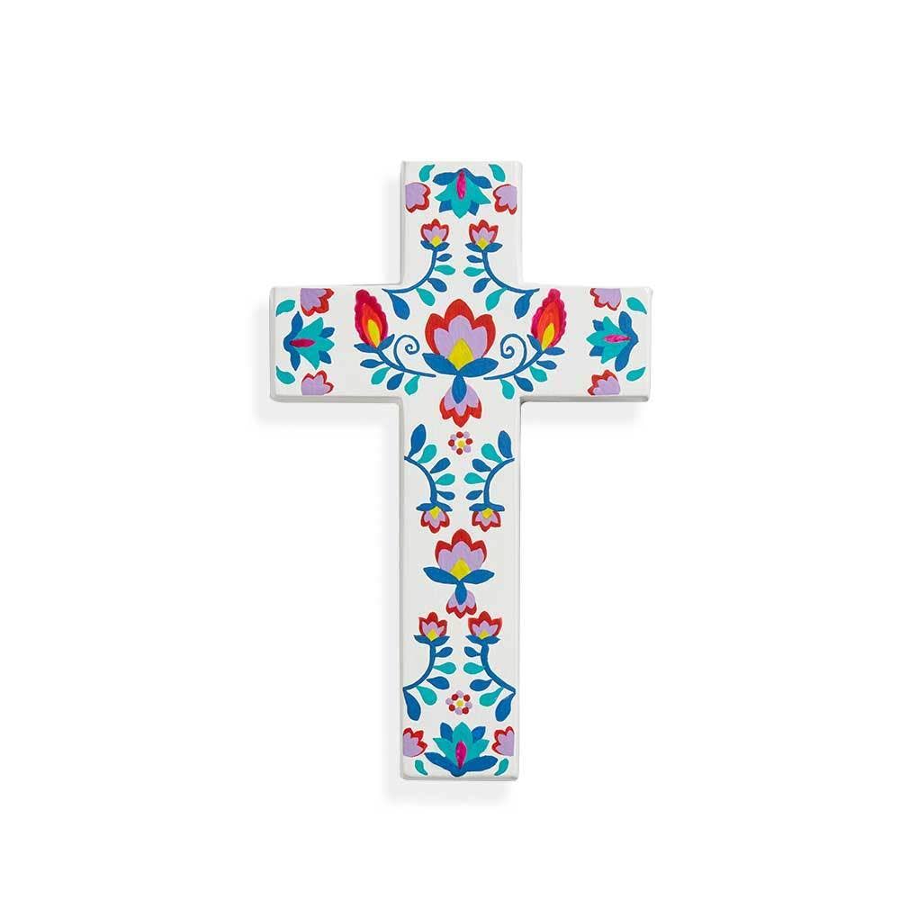 SERRV International - Botanica Clay Easter Wall Cross