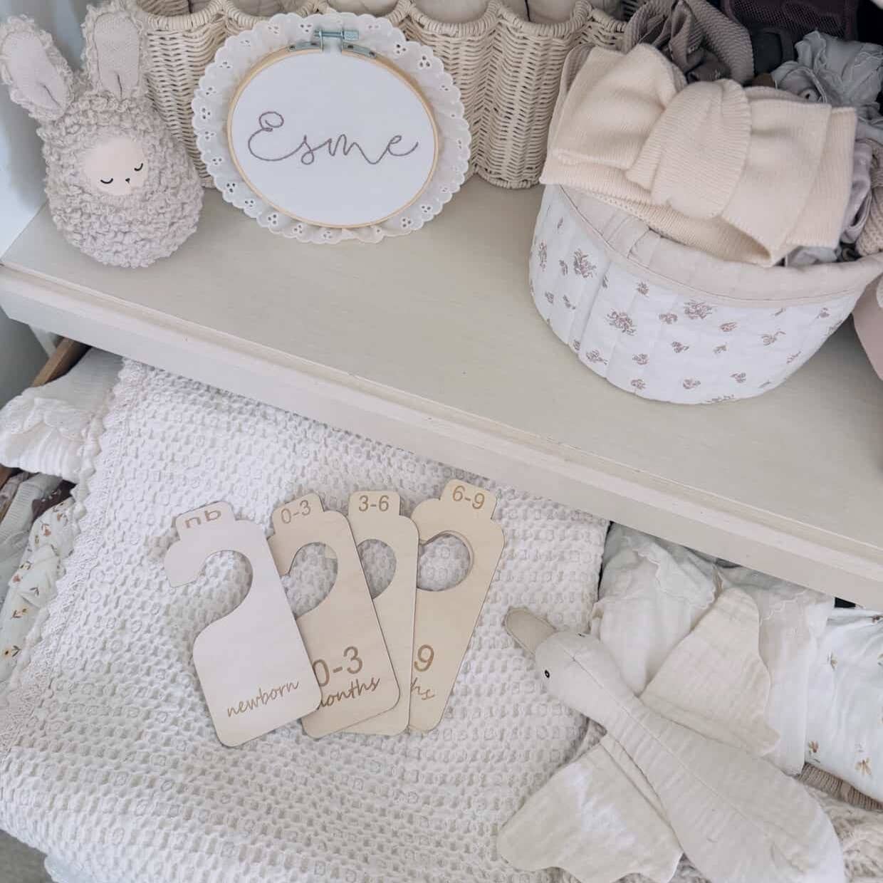 Ali+Oli - Baby Closet Size Dividers & Organizer – Newborn - 24 Months