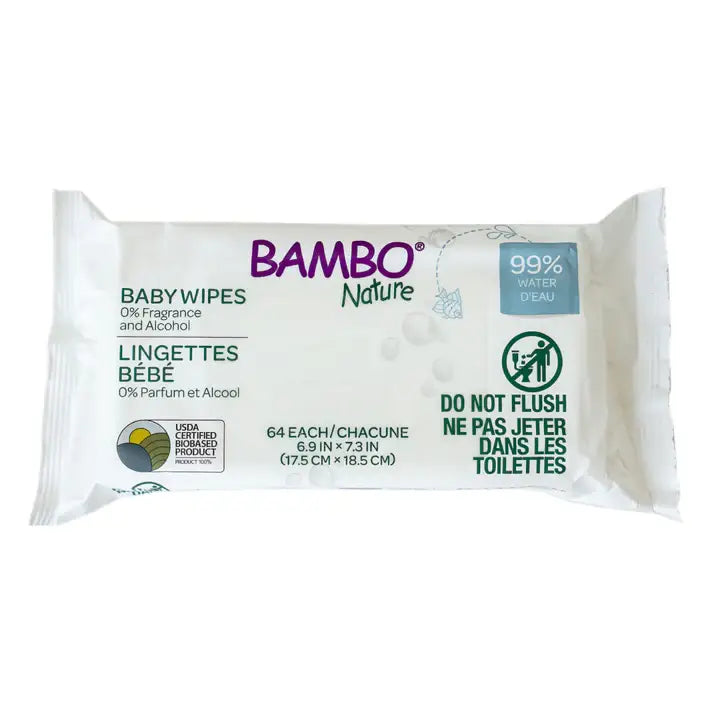 Bambo Nature USA - Bambo Nature Baby Wipes