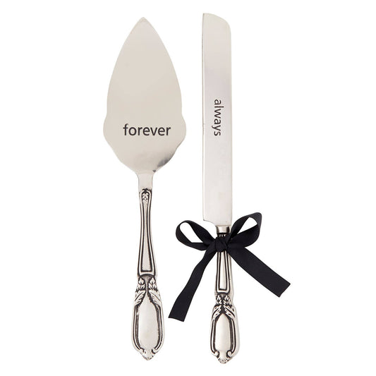Santa Barbara Design Studio by Creative Brands - Silver Cake Serving Set