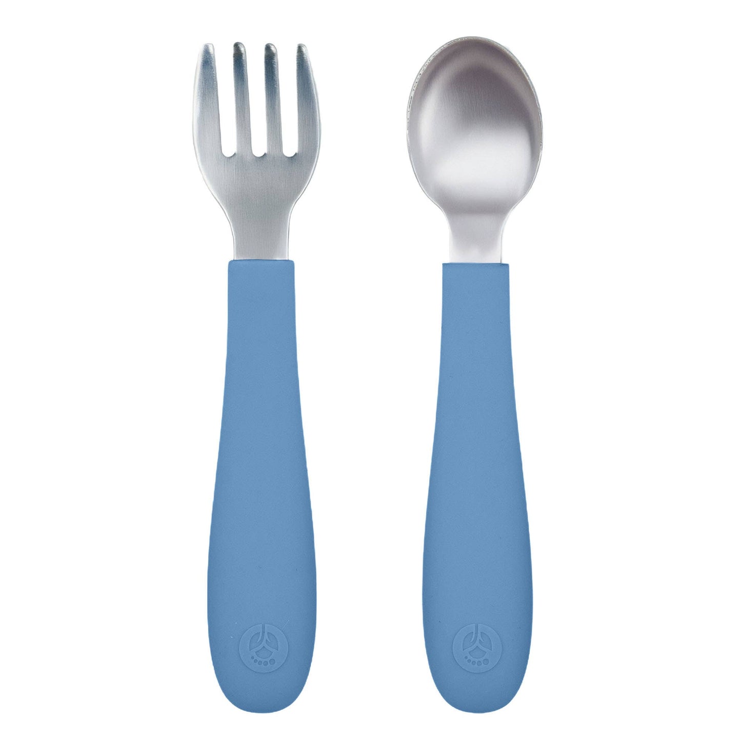 WeeSprout - Stainless Steel Toddler Fork & Spoon Set – 2 Piece