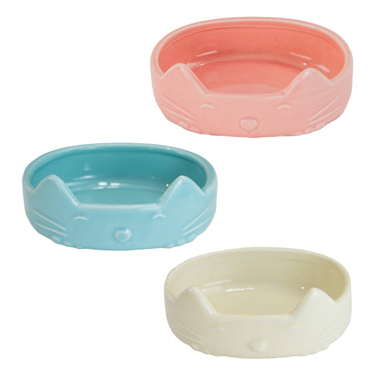 Raised Cat Ear Dish ( Pastels Mixed Pack)