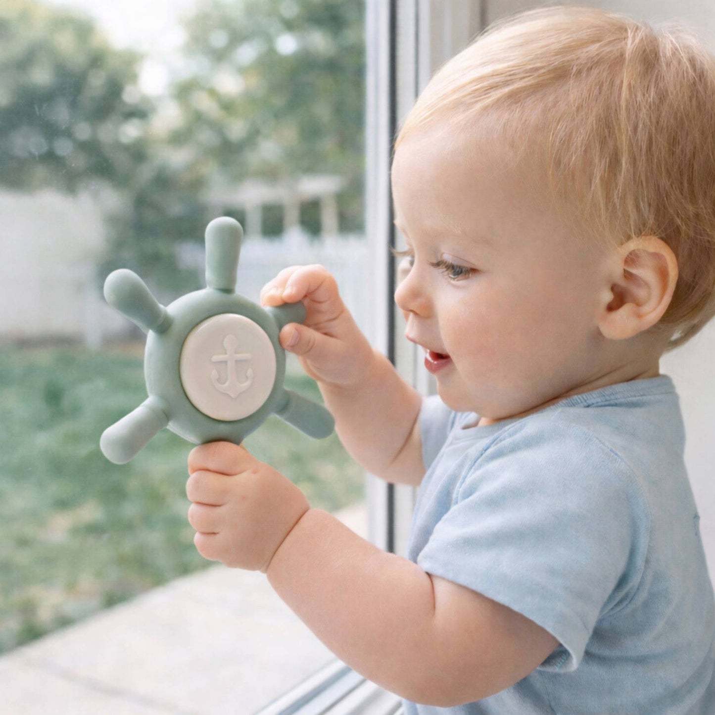 Ahoy Wheel Suction Spinner Toy