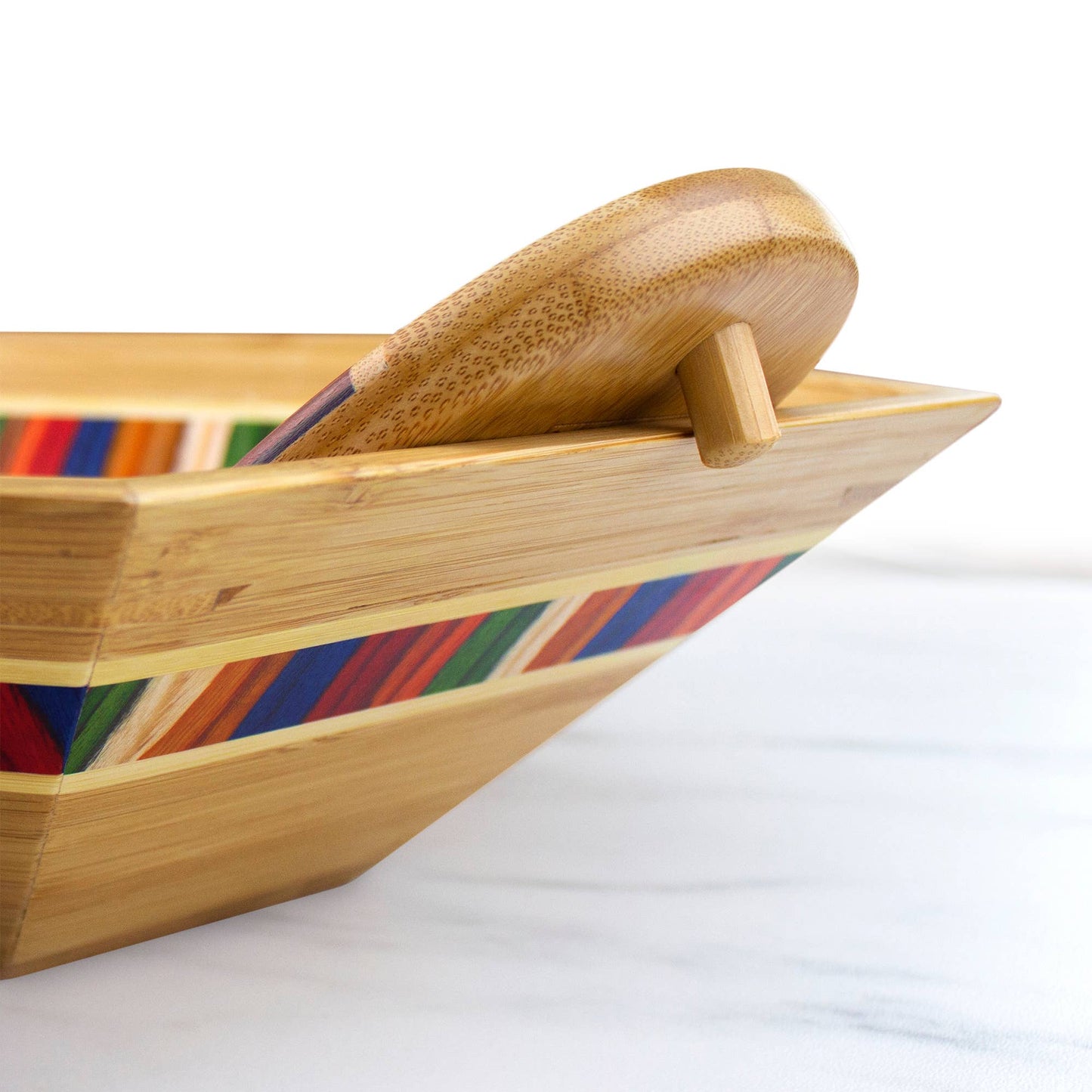Totally Bamboo - Baltique® Marrakesh Collection Salad Bowl with Salad Hands