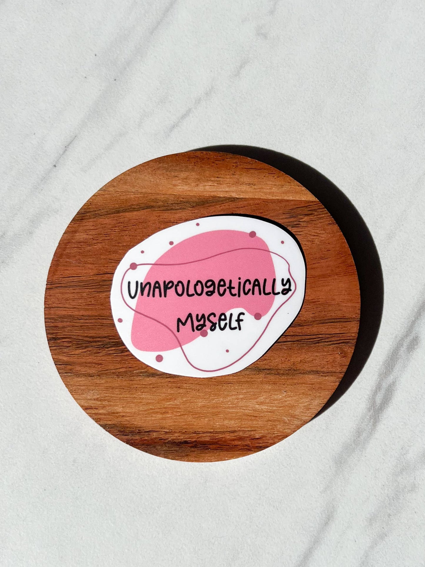 Uplifter Sticker - Unapologetically myself sticker