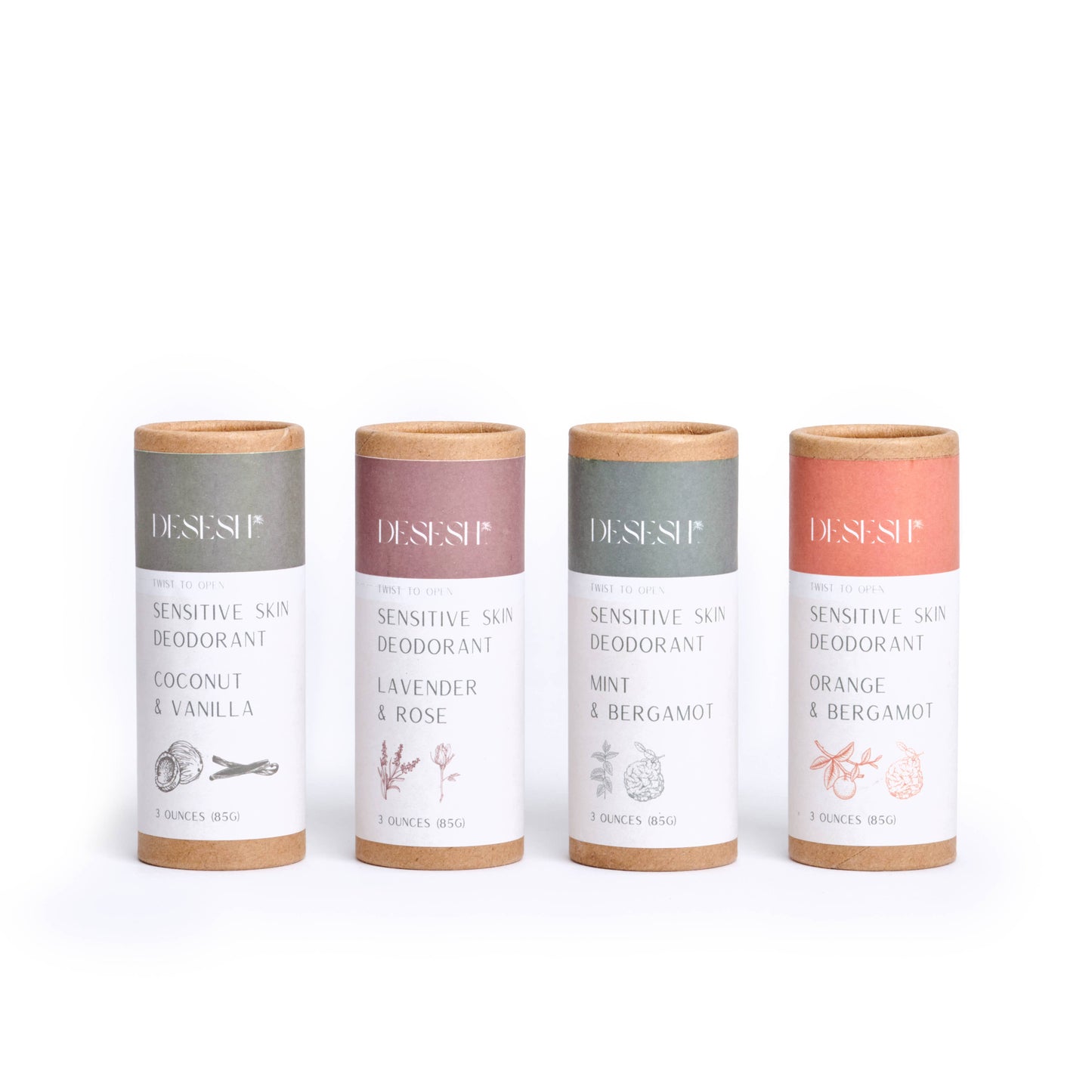 Natural Sensitive Deodorant (Aluminum Free, No Baking Soda)