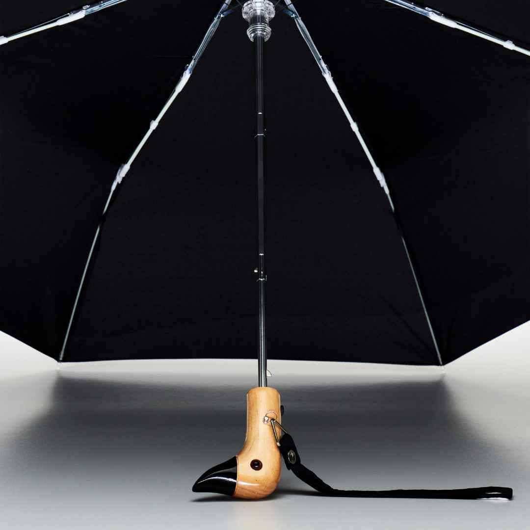 Original Duckhead USA - Classic Black Compact Eco Friendly Duckhead Umbrella