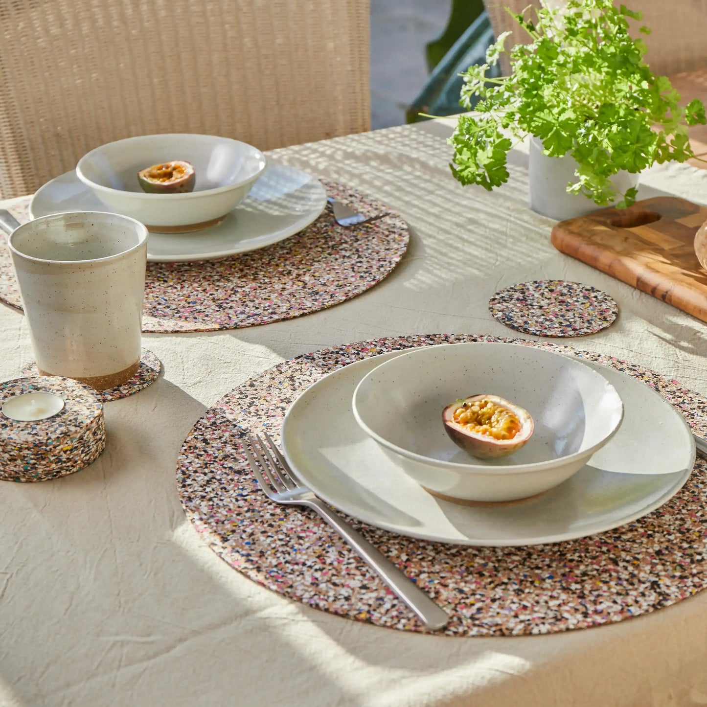 Beach Clean MAX Placemats | Round | Set of 4