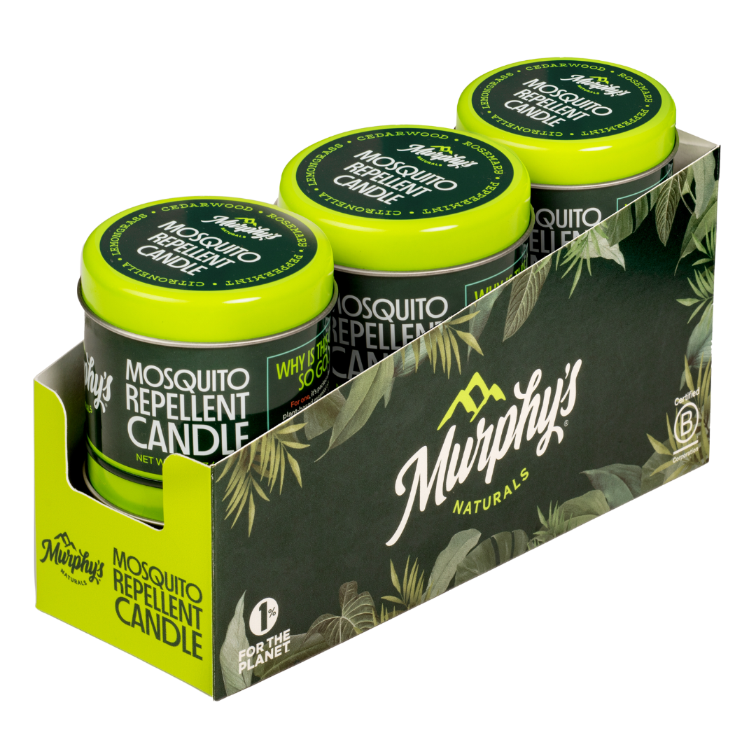 Murphy's Naturals - Mosquito Repellent Candle (3.5oz) - Display of 6