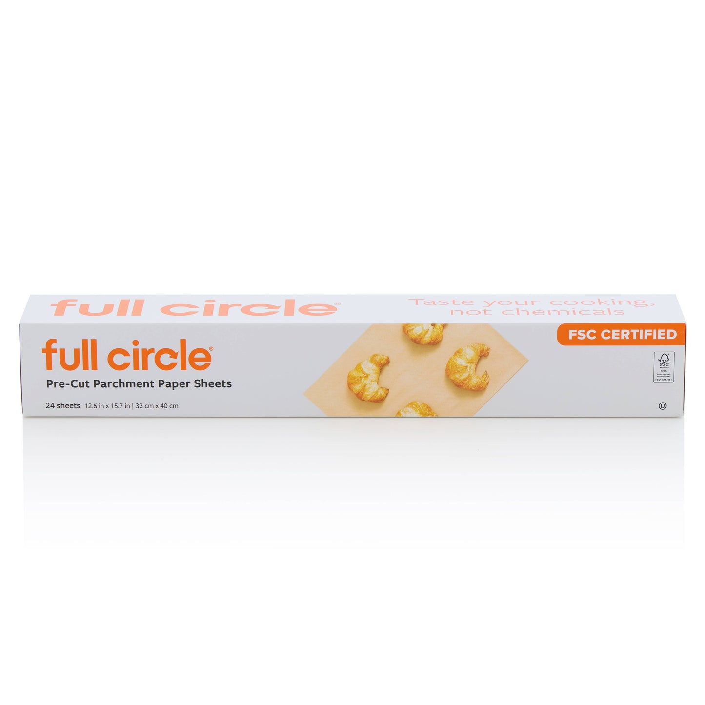 Full Circle Home - Pre-Cut Parchment Paper Sheets - 24ct