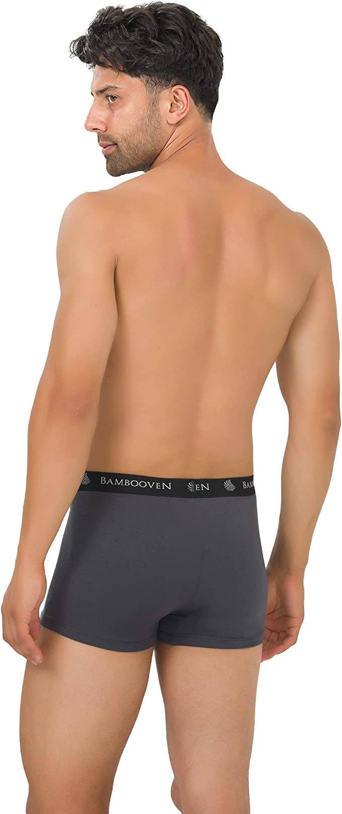 Bambooven - Men’s Bamboo Trunks with Pouch 4-Pack