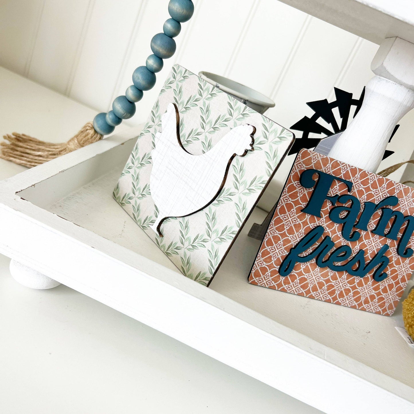 Tiered Tray Set - Farm Fresh DIY wood craft