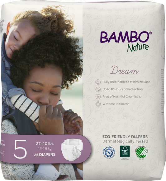 Bambo Nature Dream Baby Diapers Size 5