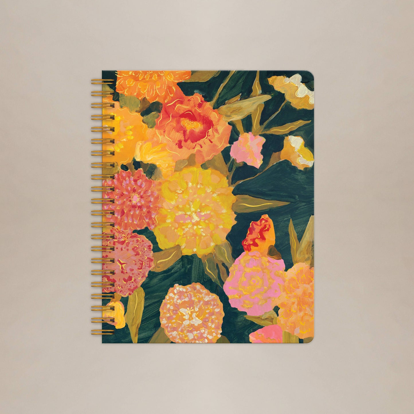 Marigolds Seedlings Big Ass 8.5" x 11" Notebook