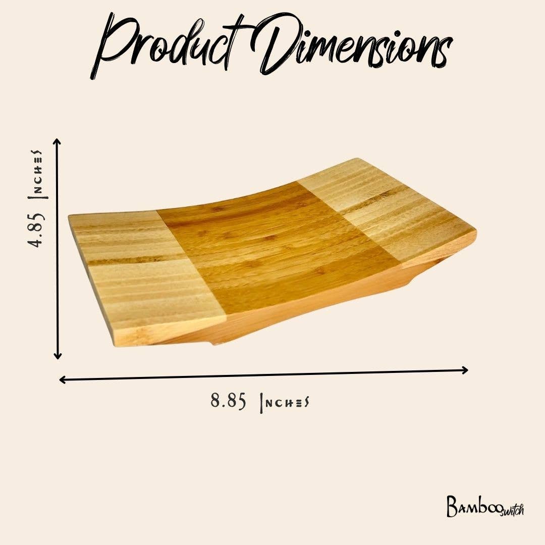 Sashimi Sushi Bamboo Serving Plate | Dining Tray