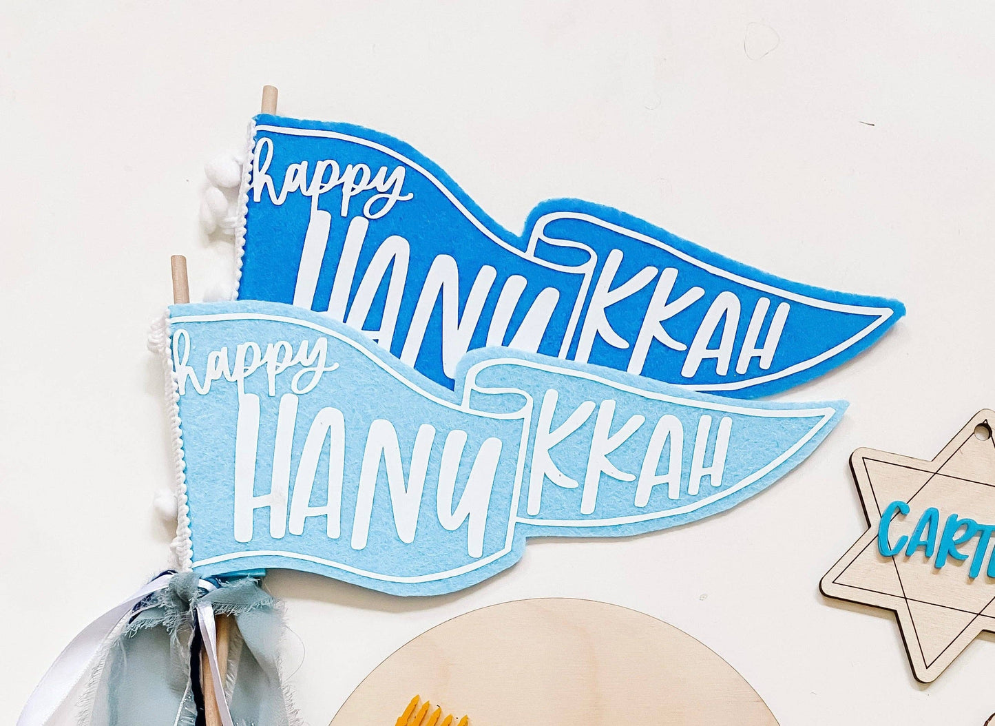 Hanukkah Flag