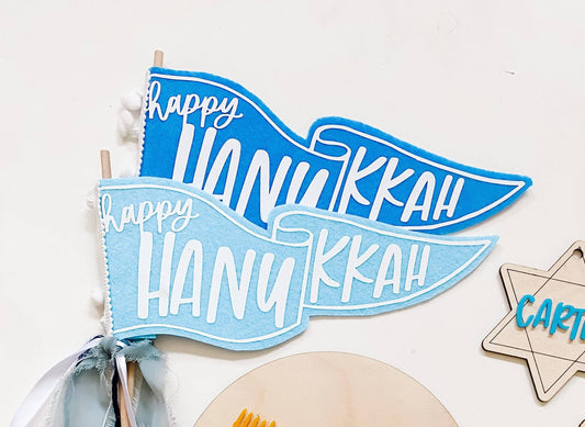 Hanukkah Flag