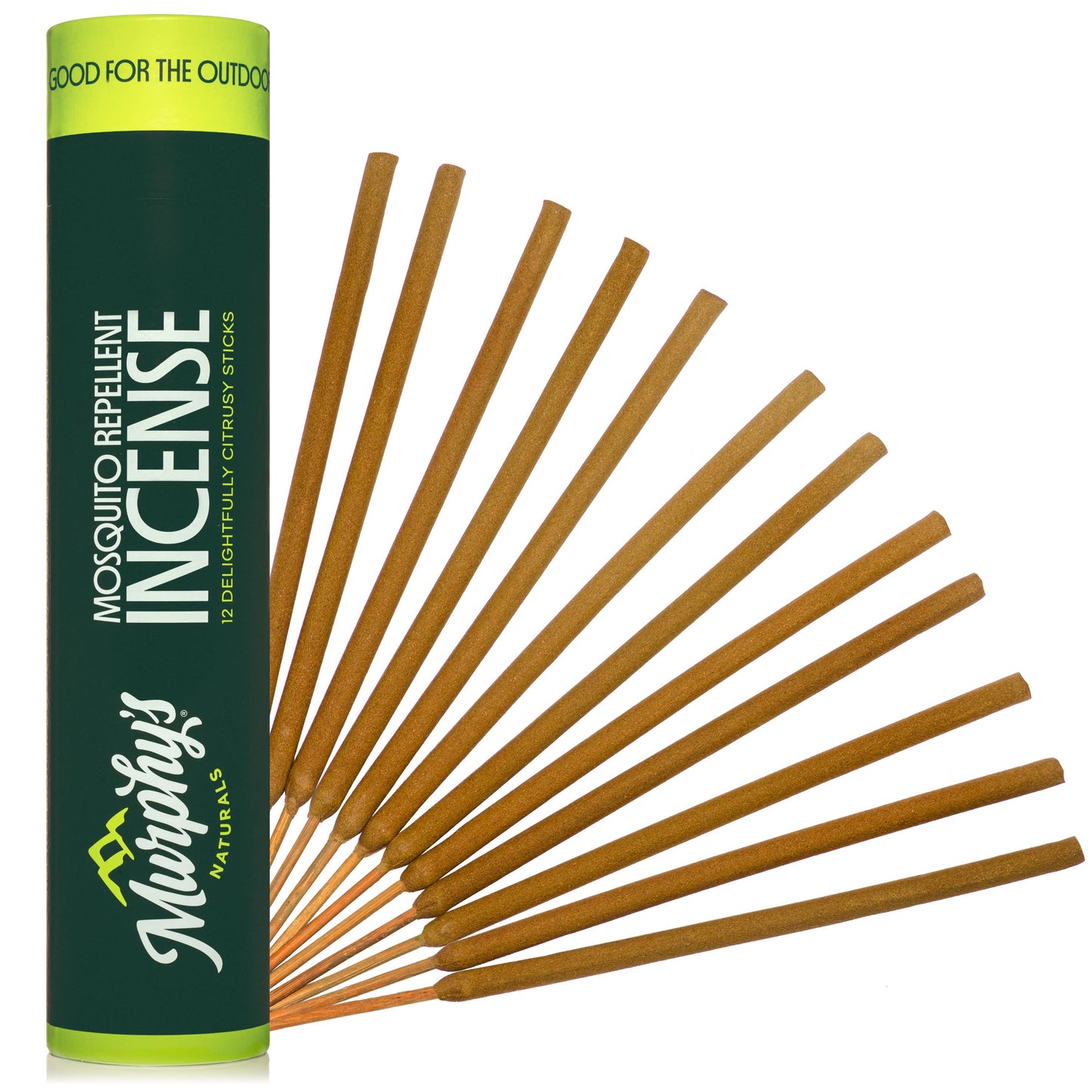 Murphy's Naturals - Mosquito Repellent Incense Sticks - Display of 6 Tubes