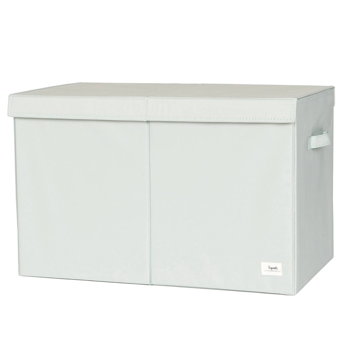 3 Sprouts - Kids Recycled Fabric Toy Chest - Solid Colors